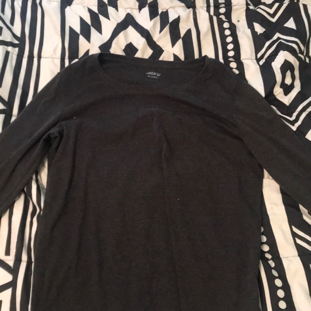 BCG Gray Long Sleeve Shirt